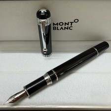 MB Bohème Doué Platinum Plated Line Fountain Pen With Box picture