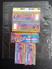 Vintage 1985 1986 Disneyland Gift Giver Extraordinaire Scratch Off Tickets Lot 4 picture