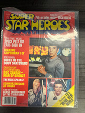 Super Star Heroes Magazine #7 May 1979 Star Trek Spock Cover Buck Rogers Poster picture