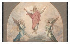Roanoke Virginia Ascension Mural Standard Postcard COPY RPPC picture