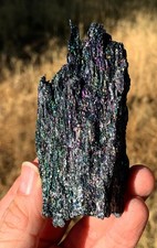 SILICON CARBIDE CARBORUNDUM Specimen Iridescent Rainbow Crystal Cluster Mineral picture