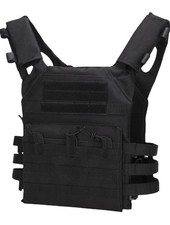 Army Tactical Vest One Size Plate Carrier Black picture