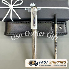 (MB) Great Characters Mohammad Ali Limited Edition White w/ Leather Pen Case picture