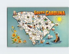 South Carolina Map & Scenes South Carolina USA Q-19617 picture