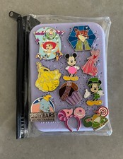 20 Authentic Diamond Disney Pins Lot - No Duplicates picture