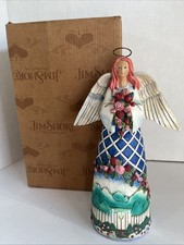 Jim Shore Guardian of the Garden and Flowers Angel Figurine. Heartwood Creek. 9