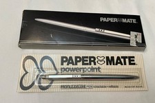 Vtg 1986 - 1987 PAPER MATE Profile Deluxe Ball Point Pen NIB Assembled in Mexico picture
