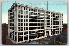 Springfield Massachusetts Phelps Publishing Company Antique Postcard c.1910 picture