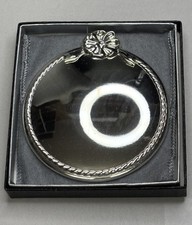 Oneida Silverplate Purse Mirror Non Tarnish Silver #4990 picture