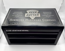 Keen Kutter E.C. Simmons Engraved U.S. General Mini Toolbox w/ Foam Lid picture