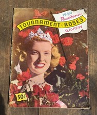 1950 Pasadena TOURNAMENT OF ROSES Review.  Cal Vs Ohio State.  Parade Review picture