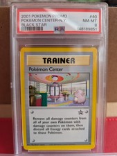 2001 Pokemon Center NY Black Star Promo #40 PSA 8 NM-MT WOTC Rare picture