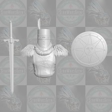 Knight v5 custom character kit for use with Mythic Legions 1.0 figures picture