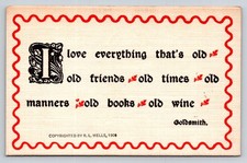 1908 R. L. Wells Quote Postcard