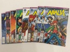 NINJA HIGH SCHOOL V2 #1 1 2 3 4 5 6 7 (ANTARTIC/DUNN/01261453) FULL SET OF 8 picture