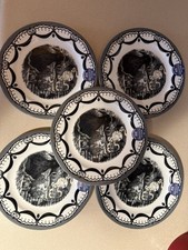 Halloween “The Guardian” Royal Stafford salad plates NEW. Buy one or five picture