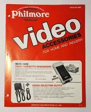 Vintage Philmore Video Accessories Catalog V903 Flyer Ad picture
