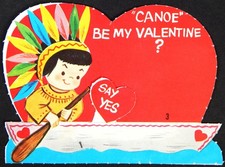 1940-50s VALENTINE CARD 