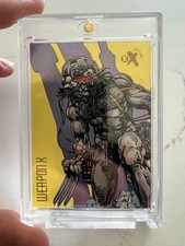 2024 FLEER ULTRA WOLVERINE EX CENTURY /26 Weapon X (RARE) picture