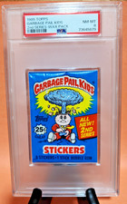 1986 Topps Garbage Pail Kids GPK 2nd Series Unopened Pack PSA 8 NM-MT picture