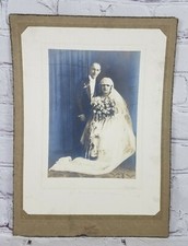 Antique Wedding Couple Photo 1926 10