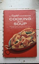 COOKING With SOUP Vintage 1968 CAMPBELL's Cookbook Spiral Bound Hardcover picture