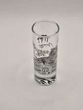 Vtg Siegfried & Roy Mirage Las Vegas Tall Shot Glass White Tiger Memorabilia Rar picture