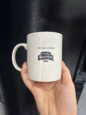 Trung Nguyen Coffee Ceramic Mug The No.1 Coffee White Tea Cup Collectible picture