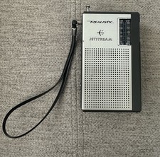 Vintage Realistic Jetstream AM/VHF Radio  Model No. 12-601 WORKS picture