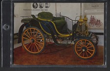 Panhard Levassor 1894-1895 Vintage Car/Automobile Postcard picture