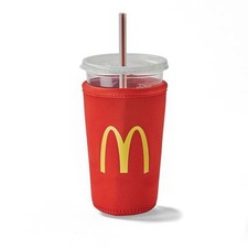 McDonald's Medium Cold Cup Koozie Sleeve Java Sok  picture