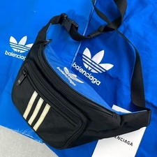 Balenciaga x Adidas Black Body Bag Rare Collaboration Crossbody Bag picture