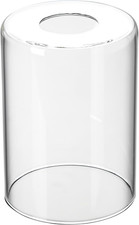 Clear Glass Shade Covers Replacements, Clear Cylinder Glass Lamp Shade Replaceme picture