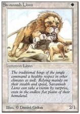 Savannah Lions ~ Unlimited [ Excellent ] [ Magic MTG ] picture