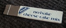 Vtg ROYAL No Bake Cheese Cake Box Cutter Knife Razor Blade Holder Advertising picture