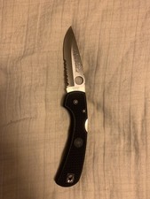 Spyderco Seki City Japan WAYNE GODDARD Lock Back Knife ATS-55  picture