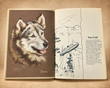 Vintage SS Yukon Star Alaska Cruise Lines Menu Josephine Crumrine Husky Dogs picture