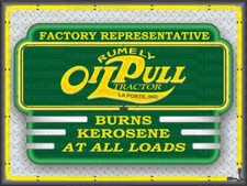 Rumley Oil Pull Tractor Factory Representative 9