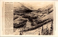 RPPC Spiral Tunnels Canadian Pacific Trains Canadian Rockies Field BC Canada picture