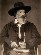 Lord Alfred Tennyson was a British poet playwright who was given t- Old Photo picture