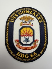 DDG-66 USS Gonzalez Patch picture