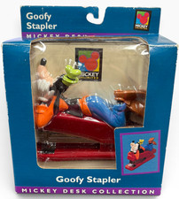 Vintage Disney Goofy Stapler Mickey Desk Collection Monogram. picture