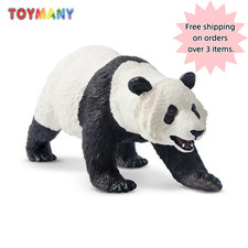 Toymany Earth  Panda  Figurine Realistic Collectible Animal Figurine Toy Gift picture