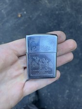 Vintage Zippo Camel Joe Cigarettes Turkish Domestic Blend Chrome Lighter Works picture