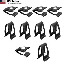 Augeny 10PCS Metal Dashboard Trim Clips Universal Car Console Dash Retainer Set  picture