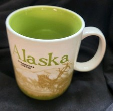 Starbucks 2012 Alaska Global Icon Mug, 16 oz. Excellent Condition picture