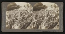 Switzerland The crevassed seamed face of the upper Rhone Glacier N- Old Photo picture