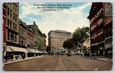 Court Street Security Mutual Life Building Binghamton New York Postcard picture