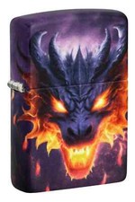 Zippo Glowing Dragon Design Glow-in-the-Dark Green 540 Color 46251 picture