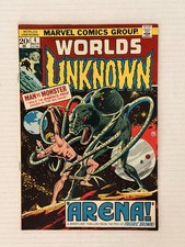 Worlds Unknown #4 SIGNED Gerry Conway Marvel 1973 